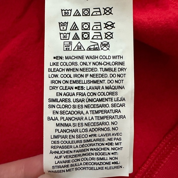 Radford Crewneck Sweatshirt Athletic Red Size XL Fanatics Collegiate Unisex - Picture 5 of 6